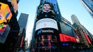 The Airbnb logo is displayed on the Nasdaq digital billboard in Times Square in New York. A woman who stayed at a Manhattan Airbnb received an apology from the company after a host allegedly doctored images to claim she caused thousands of dollars in damage.  - Fox Business News