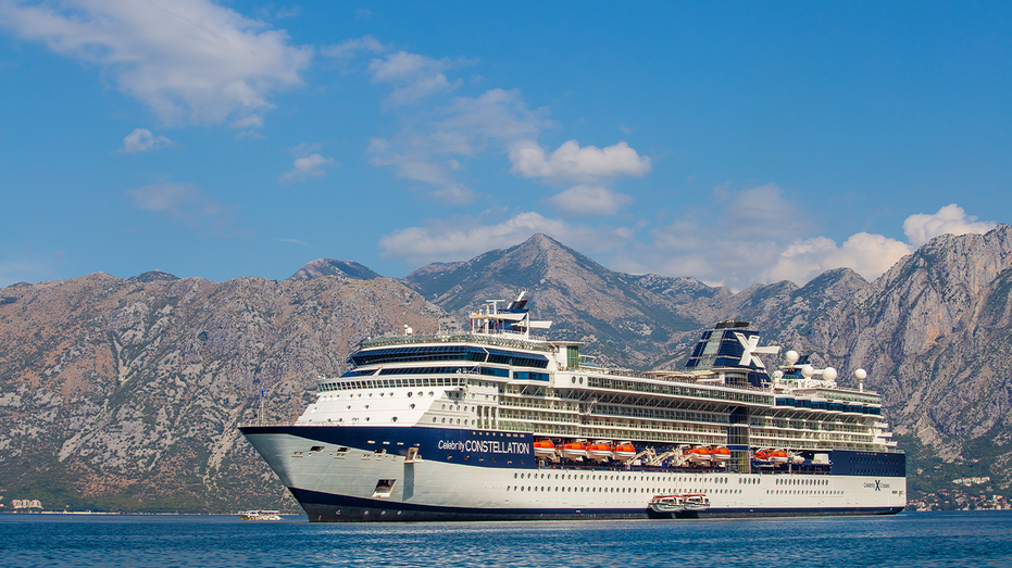 Large cruise ship Celebrity Constellation sailing